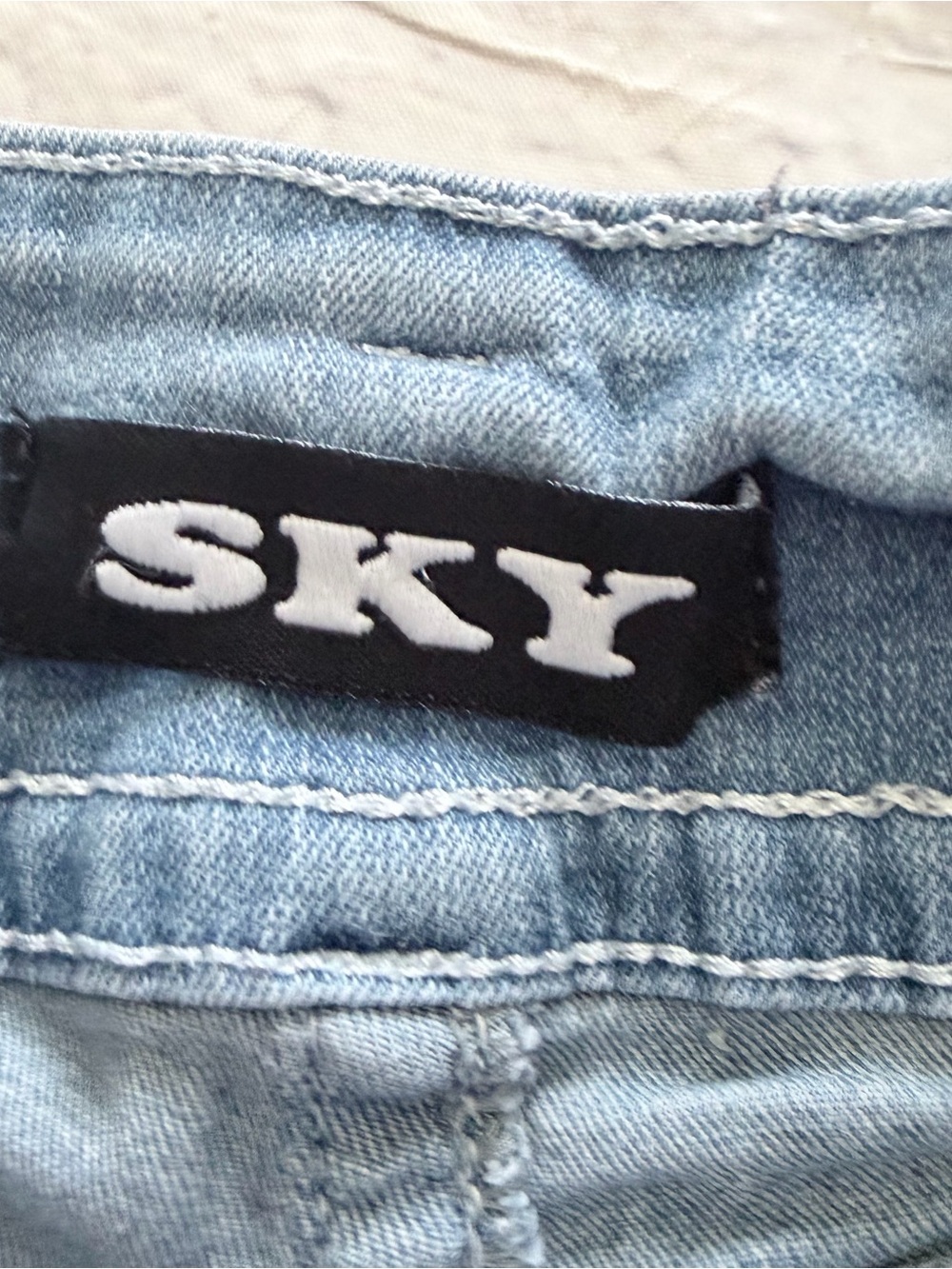 Sky Premium Collection Boot Cut Jeans 5/6 | Y2K Bling Pockets - Picture 8 of 9